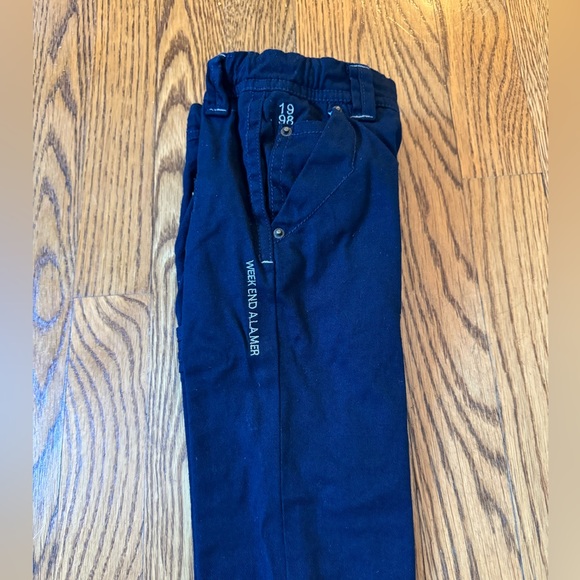 WEEKEND À LA MER lined navy trousers - 3 ans/ 3T - Picture 7 of 11